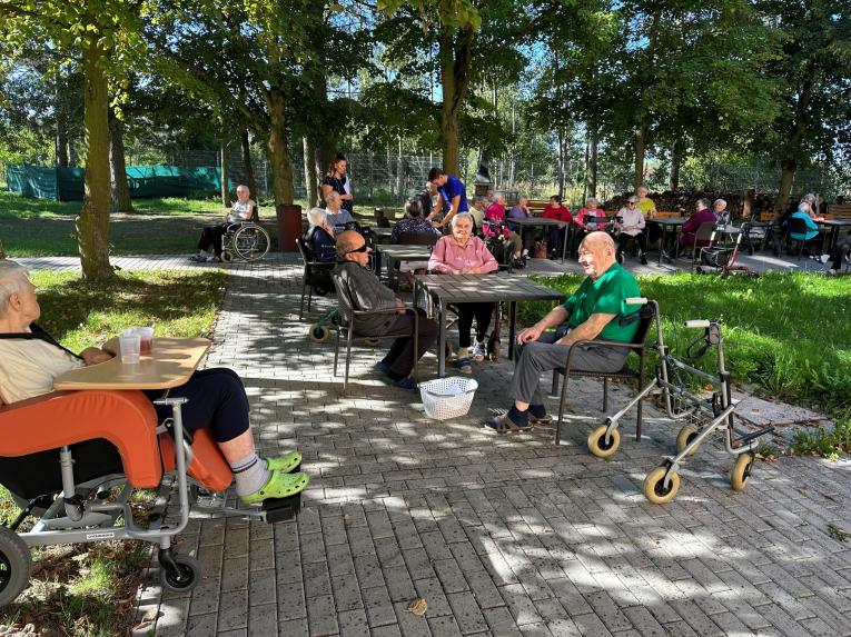 trénování paměti v parku